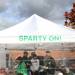 Michigan State fans tailgate prior to the Michigan and Michigan State football game Saturday October 15, 2011 at Spartan Stadium.  Jeff Sainlar I AnnArbor.com