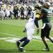 Few friendships were had as Junior Hemingway and Darqueze Dennard have words for each other as Michigan took on Michigan State Saturday October 15, 2011 at Spartan Stadium. Michigan State won the game 28-14.  Jeff Sainlar I AnnArbor.com 