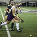 Pioneer's Sydney Supica takes the ball down field as Pioneer took on Saline at Pioneer High School Tuesday October 25, 2011. Pioneer won the game 6-0 and advanced to the semi-finals. Jeff Sainlar I AnnArbor.com