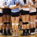 Skyline huddles together as Pinckney took on Skyline at Pinckney High School Wednesday November 2, 2011. Skyline won the match 3-0. Jeff Sainlar I AnnArbor.com