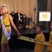 Miss Michigan Elizabeth Wertenberger walks with a few of the child patients at the University of Michigan's Mott Children's Hospital ribbon cutting ceremony Thursday November 3, 2011. Jeff Sainlar I AnnArbor.com