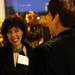 University of Michigan Health System CEO Ora Pescovitz socializes before the Deals of the Year awards banquet at Eastern Michigan University Student Center on Friday, Nov. 4, 2011. Jeff Sainlar I AnnArbor.com