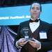 SRT Solutions co-founder Bill Wagner collects the Ann Arbor SPARK FastTrack award at the Deals of the Year awards banquet at Eastern Michigan University's Student Center on Friday, Nov. 4, 2011. Jeff Sainlar I AnnArbor.com