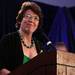 Eastern Michigan University President Susan Martin speaks at the Deals of the Year awards banquet at Eastern Michigan University Student Center on Friday, Nov. 4, 2011. Jeff Sainlar I AnnArbor.com