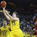 Matt Vogrich goes for a layup as Michigan took on Ferris State at the Crisler Arena Friday November 11, 2011. Michigan won the game 59-33.(AP Photo/AnnArbor.com, Jeff Sainlar I AnnArbor.com)