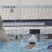 Huron's Atolo Tuinukuafe blocks a Pioneer shot as Ann Arbor Pioneer took on Huron High School in the Michigan Water Polo State Championship Saturday November 12, 2011 at Saline High School. Pioneer took home the state title with a 6-5 victory. Jeff Sainlar I AnnArbor.com