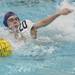 Huron's Nick Dennis looks to make a move as Ann Arbor Pioneer took on Huron High School in the Michigan Water Polo State Championship Saturday November 12, 2011 at Saline High School. Pioneer took home the state title with a 6-5 victory. Jeff Sainlar I AnnArbor.com