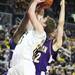 Evan Smotrycz's shot is contested as the University of Michigan men's basketball team took on Western Illinois Thursday November 17, 2011 at the Crisler Arena. Michigan won the game 59-55. Jeff Sainlar I AnnArbor.com
