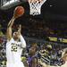 Jordan Morgan goes up for one of his many baskets as the University of Michigan men's basketball team took on Western Illinois Thursday November 17, 2011 at the Crisler Arena. Michigan won the game 59-55. Jeff Sainlar I AnnArbor.com