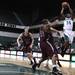 Darrell Lampley shoots a running jumper as Eastern Michigan University took on Arkansas Little Rock Friday November 18, 2011 at the Convocation Center. Eastern Michigan won the game  62-51. Jeff Sainlar I AnnArbor.com