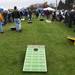 Cornhole boards are found all over tailgating areas prior to the University of Michigan, Nebraska football game at Michigan Stadium Saturday November 19, 2011. Jeff Sainlar I AnnArbor.com
