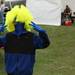 Christopher Pfeil,9, walks around in his blue man suit  prior to the University of Michigan taking on Nebraska at Michigan Stadium Saturday November 19, 2011. Jeff Sainlar I AnnArbor.com