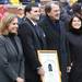 Former head coach Lloyd Carr(second from right) was honored before the start of game as the University of Michigan took on Nebraska at Michigan Stadium Saturday November 19, 2011. Jeff Sainlar I AnnArbor.com