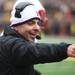 Nebraska Head Coach Bo Pelini points to one of his players as the University of Michigan took on Nebraska at Michigan Stadium Saturday November 19, 2011. Jeff Sainlar I AnnArbor.com