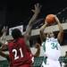 Darrell Lampley pulls up for a jump shot in front of  Dramell Hogan as Eastern Michigan University took on Rochester College at the Convocation Center Wednesday November 23, 2011.EMU won the game 62-43. Jeff Sainlar I AnnArbor.com