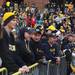 Fans wait for the Michigan team bus to show up outside of  Michigan Stadium as the University of Michigan took on Ohio State Saturday  November 26, 2011. Jeff Sainlar I AnnArbor.com