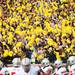 Michigan fans cheer after a touchdown as the University of Michigan took on Ohio State Saturday  November 26, 2011 at Michigan Stadium. Michigan won the game 40-34. Jeff Sainlar I AnnArbor.com