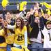 Michigan fans celebrate as the University of Michigan took on Ohio State Saturday  November 26, 2011 at Michigan Stadium. Michigan won the game 40-34. Jeff Sainlar I AnnArbor.com