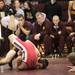 Manchester's Tom Conway pins a Milan wrestler as Saline, Manchester, Clinton, and Milan participated in a quad meet Wednesday  December 7, 2011 at Manchester High School. Jeff Sainlar I AnnArbor.com