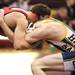 Clinton High School(left) and Saline squared off in a match as Saline, Manchester, Clinton, and Milan participated in a quad meet Wednesday  December 7, 2011 at Manchester High School. Jeff Sainlar I AnnArbor.com