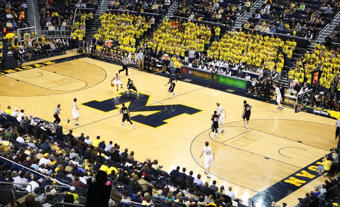 The Michigan men's basketball team took on Arkansas Pine-Bluff at the Crisler Arena Tuesday December 13, 2011. Michigan won the game 63-50. Jeff Sainlar I AnnArbor.com