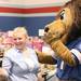 Whitmore Lake senior, Ashley Ramey, has a laugh with Roary. "I missed school to volunteer," said Ramey. The Salvation Army of Washtenaw County will put toys under the tree for local families in need at its annual Christmas Toy Shop. Families who signed up for Christmas assistance picked out toys for children, as well as a gift card to Meijers. An estimated over 550 families would be stopping in at the Salvation Army on Arbana Dr.  Friday December 16, 2011. Volunteers from all around Washtenaw County came to help the cause. Jeff Sainlar I AnnArbor.com