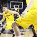 Stu Douglass drives in the lane as the Michigan men's basketball team took on Bradley at Crisler Arena Thursday December 22, 2011. Michigan won the game 77-66. Jeff Sainlar I AnnArbor.com